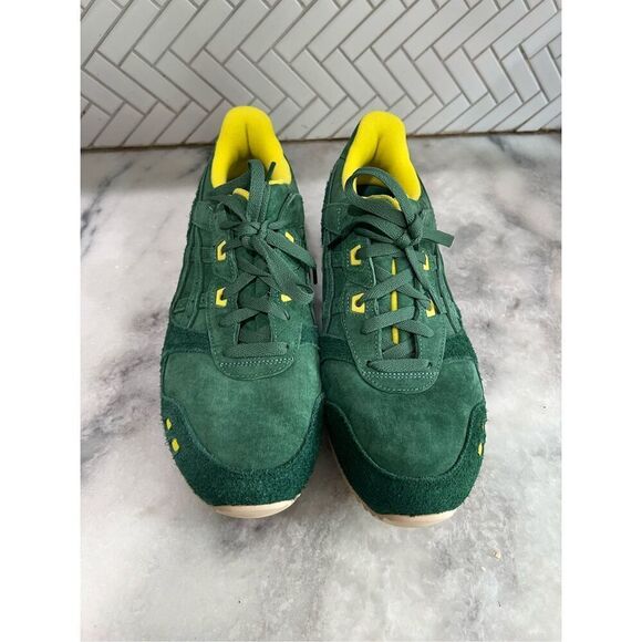 ASICS Gel-Lyte III OG ‘Shamrock’ Green Suede 1201A809-300 Men’s Size 11.5 - Picture 10 of 13